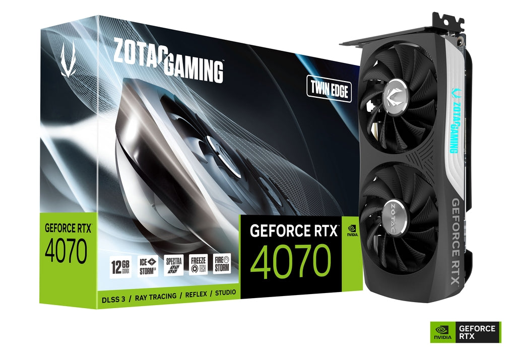ZOTAC Graphic Card RTX 4070 Super 12GB Twin Edge ZOTAC Graphic Card RTX 4070 Super 12GB Twin Edge